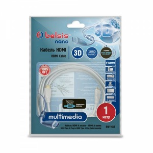 Кабель HDMI Belsis BW1455 1.0m