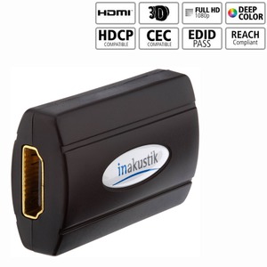 Усилитель-распределитель HDMI Inakustik 006245002 Exzellenz HDMI Repeater