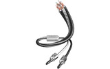 Акустический кабель Single-Wire Banana - Banana Inakustik 007700632 Referenz LS-603 BFA Banana Single-Wire 3.0m