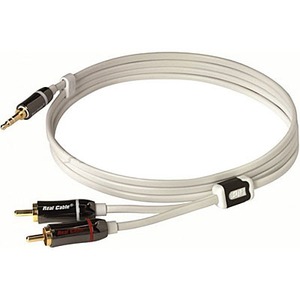Кабель аудио 1xMini Jack - 2xRCA Real Cable iPlug J35M 1.5m