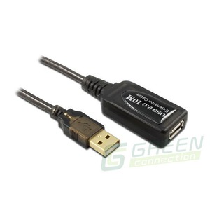 Удлинитель USB 2.0 Тип A - A Greenconnect GC-UEC10M1 10.0m