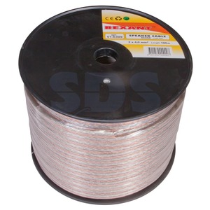 Кабель Акустический Rexant 01-6309 2х4.00 мм2 SILICON (100 метров)