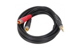 Кабель аудио Jack - RCA KLOTZ AY7-0100 1.0m