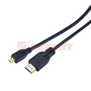 Кабель HDMI - micro HDMI Rexant 17-6105 Gold (1 штука) 3.0m