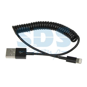 Кабель USB 2.0 Тип А - Lightning Rexant 18-4201 USB iPhone 5/5S черный (1 штука) 1.0m