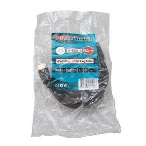 Кабель HDMI PROconnect 17-6203-8 HDMI Gold (1 штука) 1.5m