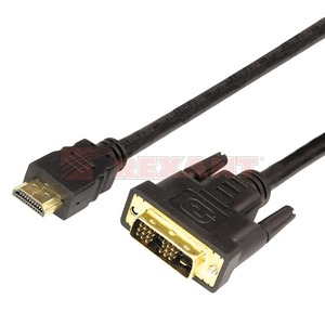 Кабель HDMI-DVI Rexant 17-6305 Gold (1 штука) 3.0m