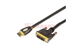 Кабель HDMI Rexant 17-6606 HDMI - DVI-D Gold (1 штука) 5.0m