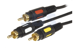Кабель Видео Rexant 17-0214 Gold (1 штука) 3.0m