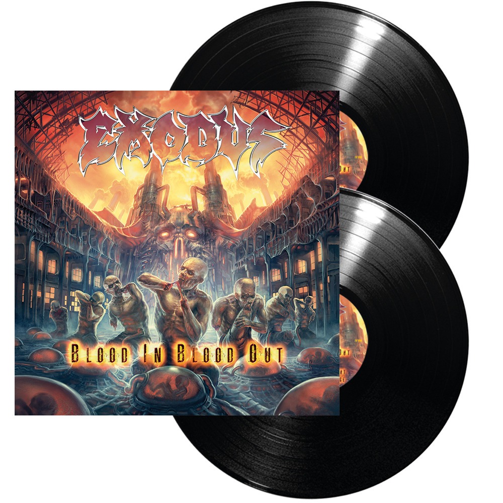 Виниловая пластинка LP Exodus Blood in, blood out BLACK VINYL
