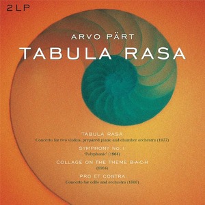 Виниловая пластинка LP Part Arvo - Tabula Rasa, Sinfonie 1,Collage (8712177059911)