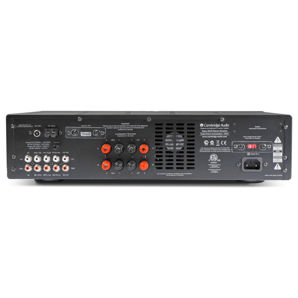 Стерео ресивер Cambridge Audio Topaz SR10 v2.0 Black
