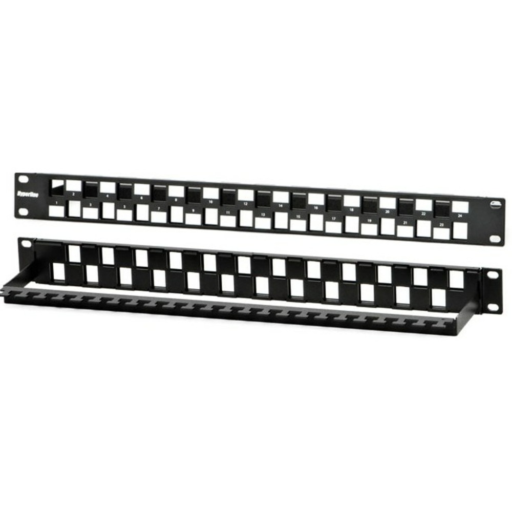 Аксессуар для розетки Hyperline PPBL3-19-24S-RM