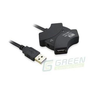 Хаб USB 2.0 Greenconnect GC-U2EC10M4