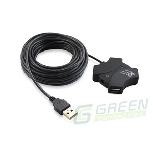 Хаб USB 2.0 Greenconnect GC-U2EC10M4