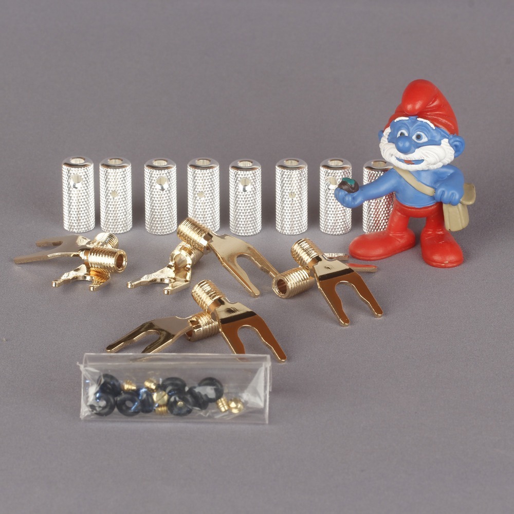 Разъем Акустический WireWorld SPDGUTM08 Uni-Term Spade Gold (8 штук)