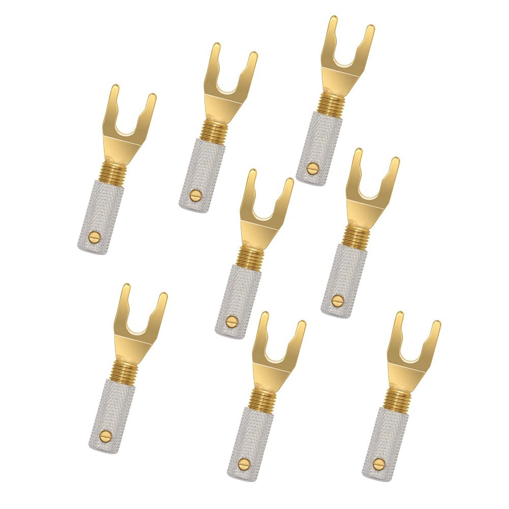 Разъем Акустический WireWorld SPDGUTM08 Uni-Term Spade Gold (8 штук)