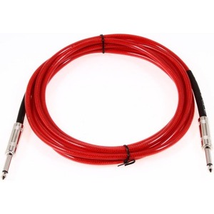 Кабель аудио 1xJack - 1xJack FENDER 20 California Instrument Cable Candy Apple Red 6.0m