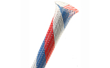 Защитная кабельная оплетка Rich Pro PT2/PT Nylon Skin Red-White-Blue (3.2 - 10.9 mm)