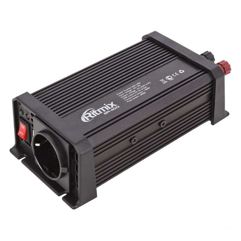 Автомобильный инвертор 220В Ritmix RPI-4001 USB
