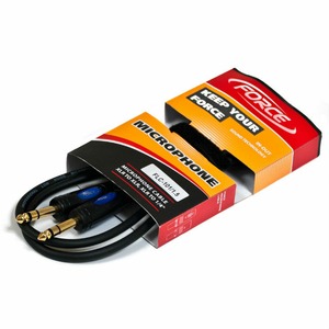 Кабель аудио Jack - Jack FORCE FLC-101/1,5 1.5m