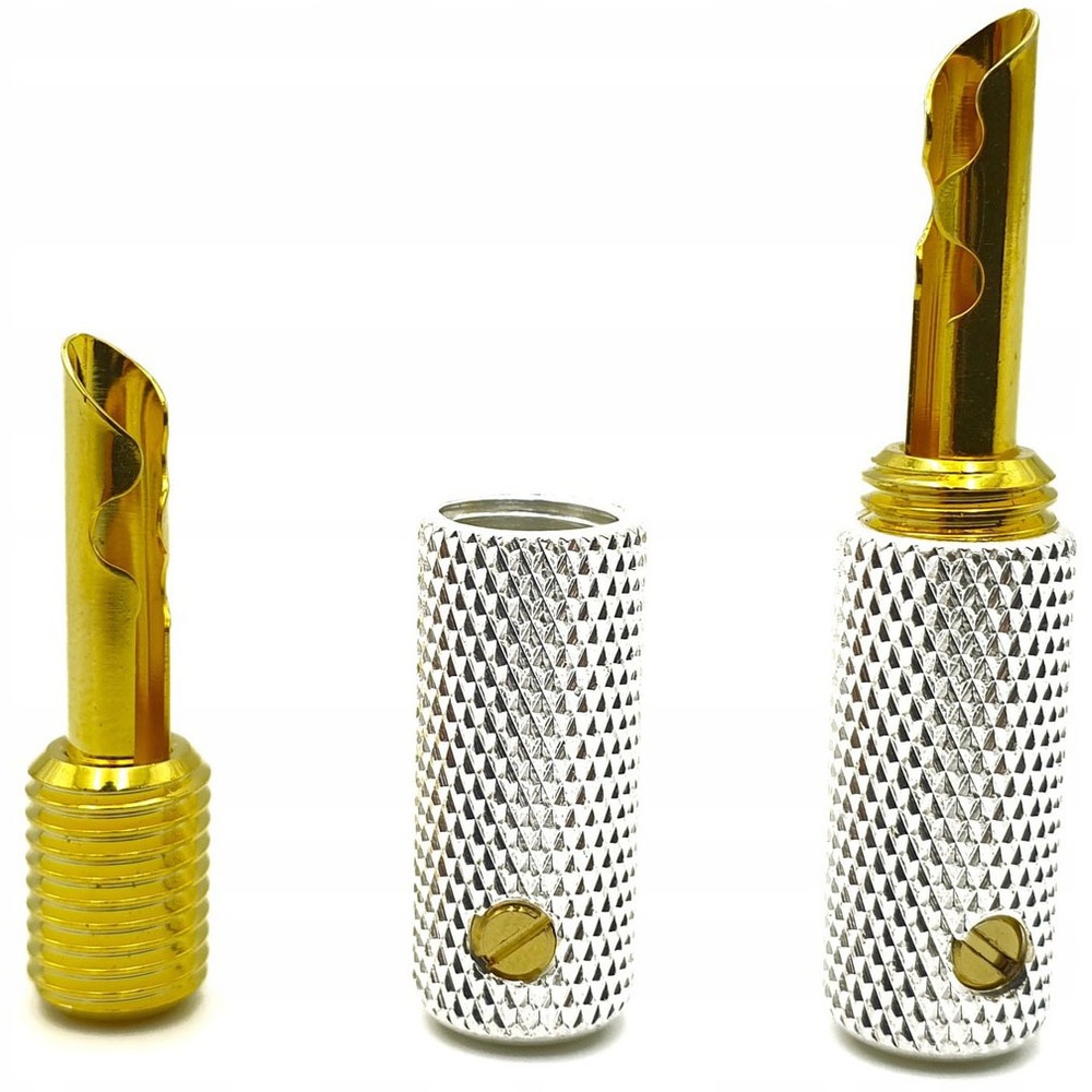 Разъем Акустический WireWorld BANGUTM08 Uni-Term Banana Gold (8 штук)