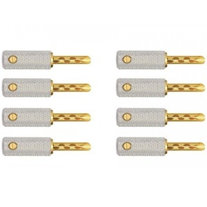 Разъем Акустический WireWorld BANGUTM08 Uni-Term Banana Gold (8 штук)