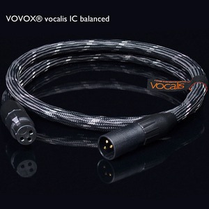 Кабель аудио 2xXLR - 2xXLR Vovox Vocalis IC Balanced XLR 1.0m