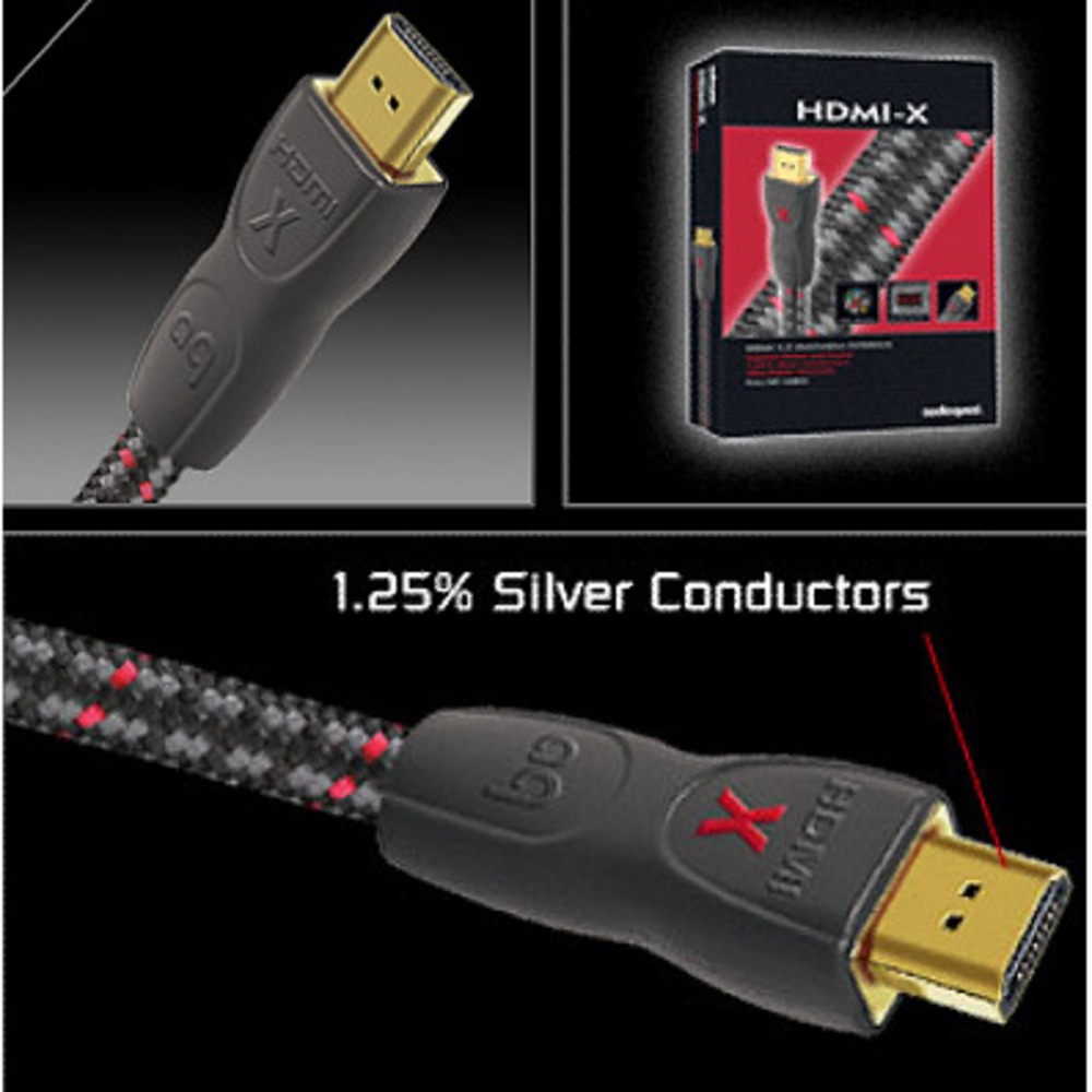 Купить Кабель Audioquest HDMI-X недорого в интернет магазине AllCables с доставкой, отзывы, фотографии, характеристики - Москва