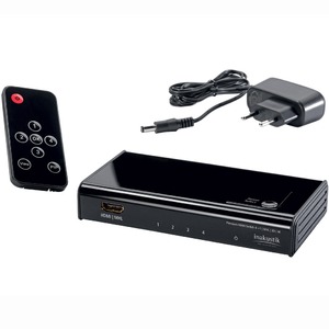 Коммутатор HDMI Inakustik 0042450413 Premium HDMI Switch 4-1 4K/3D