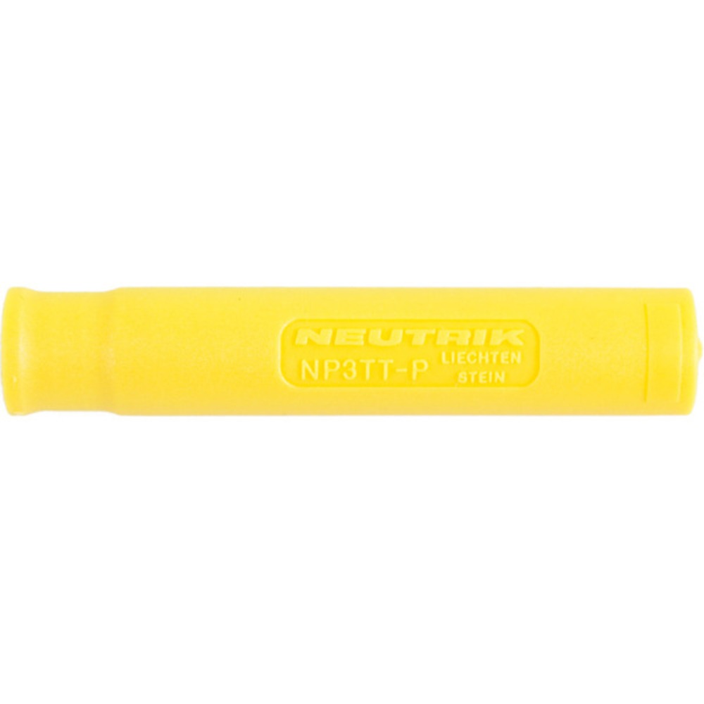 Кожух для разъемов Neutrik BSTP-4 Yellow