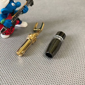 Разъем Акустический Tchernov Cable Spade Lug Reference G White