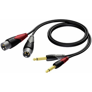 Кабель аудио Jack - XLR Procab CLA708/3 3.0m