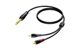 Кабель аудио Jack - RCA Procab CLA719/3 3.0m