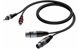 Кабель аудио RCA - XLR Procab CAB705/3 3.0m
