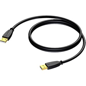 Кабель USB 2.0 Тип A - A Procab CXU600/1.5 1.5m