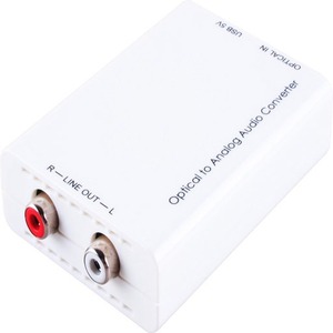Преобразователь цифрового аудиосигнала интерфейса TOSLINK в аналоговый стереоаудиосигнал Cypress DCT-1