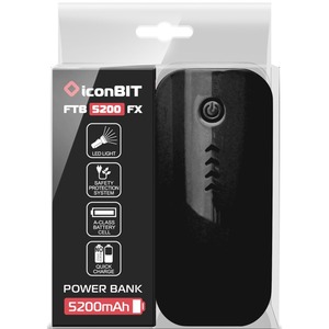 Мобильный аккумулятор IconBit FTB5200FX