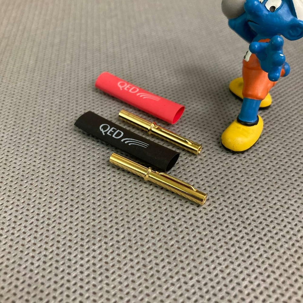 Разъем Акустический QED (QE1610) Mini Airloc Banana 2шт.