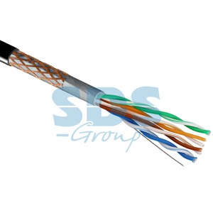 Отрезок кабеля витая пара Rexant (арт. 2166) 01-0344 SFTP 4PR 24AWG CAT5e OUTDOOR 9.0m
