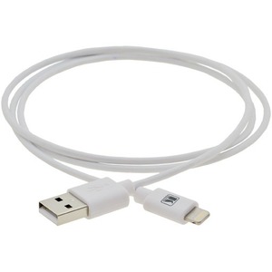 Кабель USB для синхронизации и зарядки устройств Apple Kramer C-UA/LTN/WH-3 0.9m