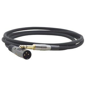 Кабель 6,3-мм (вилка) на 3-конт. XLR (вилка) переходный Kramer C-A63M/XLM-15 4.6m