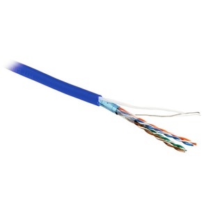 Отрезок кабеля витая пара Hyperline (арт. 2540) FTP4-C5E-PATCH-BK 5.8m