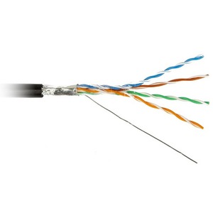 Отрезок кабеля витая пара Hyperline (арт. 2543) FTP4-C5E-SOLID-22AWG-OUTDOOR-40 13.5m