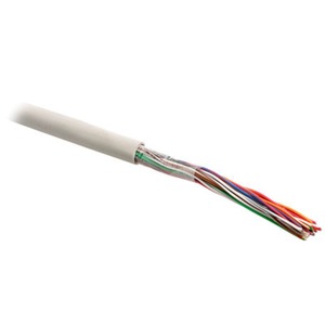 Отрезок кабеля витая пара Hyperline (арт. 2560) UTP10-C3-SOL-26AWG-IN-PVC-GY 10.0m