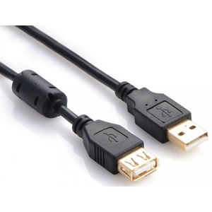 Удлинитель USB 2.0 Тип A - A Greenconnect GCR-UEC3M-BB2S 0.3m