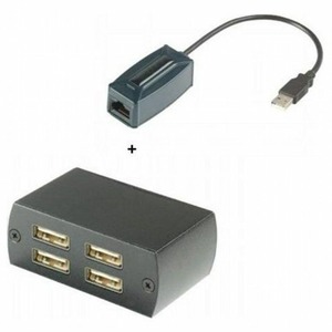 Передача по витой паре USB SC&T UE04H
