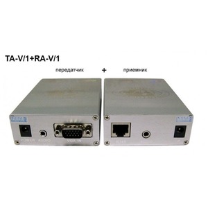 Передача по витой паре VGA Osnovo TA-V/1+RA-V/1