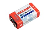Алкалиновая батарейка Rexant 30-1061 6LR61 9V 600 mAh (1 штука)