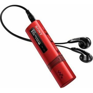 Портативный цифровой плеер Sony NWZ-B183F 4Gb Red